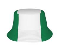 WURTON Flag of Slovakia Print Bucket Hat Sun Hat Summer Vacation Travel Fisherman Hat Travel Hiking Beach Caps, Flag of Nigeria, One size