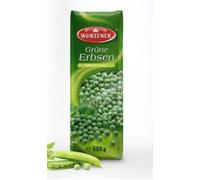 Wurzener Green Peas Unpeeled 500g