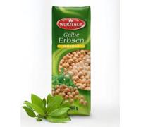 Wurzener Yellow Peas Unpeeled 500g