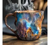 Wusdayer 200ml Multi-Colored Natural Mineral Crystal Coffee Mugs (#10)