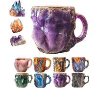 Wusdayer 200ml Multi-Colored Natural Mineral Crystal Coffee Mugs (#2)