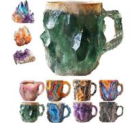 Wusdayer 200ml Multi-Colored Natural Mineral Crystal Coffee Mugs (#5)