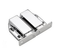 WUSHADEHANS Door magnets cupboard latch Magnetic Latch Heavy Duty Pack to Open Cabinet Hardware Magnetic Touch Latches for Large Door Release Metal Alloy,A