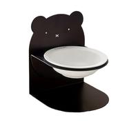 Wusideday Cat Food Bowl,Pet Cat Food Bowl Slow Eating | Meal Holder Spill-Proof Ceramic Dish Tilted for Animals Small Medium Large Breeds Kitten Puppy Healthy Eating Diet