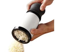 Wusideday Cheese Shredder Rotary, Stainless Steel Cheese Grater Grinder, Multi-Purpose Parmesan Cheeses Grinder, Handheld Cheeses Grater Tool