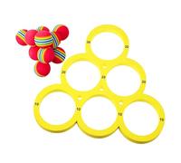 Wusideday Floating Pool Ball Toss, Swimming Pool Toys With 10 Balls, Water Sports Pools Toss Game, Skimming Pieces, Throwing Ball Toy