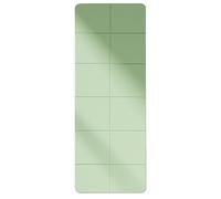 Wusideday Foldable Fitness Mat - Lightweight Thin Mat,72 x 24 x 0.1 Inch, Works Great on Any Floor for Stretching, Cardio or Home Workouts