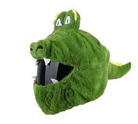 Wusideday Funny Helmet Decoration | Cute Crocodile Helmet Cover for Motorcycle | Riding Decoration for Husband Coworkers Teens Son Friends Youth Family Daughter Wife Men
