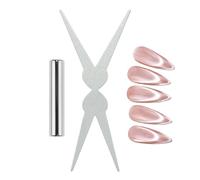 Wusideday Magnetic Nail Tool - Double-Ended Strong Suction,French Tip Nail Polish Magnet | for Beginners Women Girls Daily Dating Commuting Home Travel Salon Studio Party