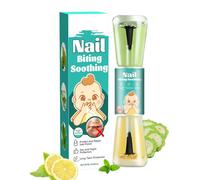Wusideday No Bite Nail Polish - Nail Biting Prevention for Kids | Safe Solution Protector Fingernail Care, Natural Manicure Tools Pen Bitter Taste, Easy Application