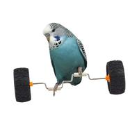 Wusideday Parrot Balance Toy - Interactive Bird Cage Training Toy - Intelligence Enrichment Fun Cage Engaging Activity for Wood Perch Display Glass Tabletop Home