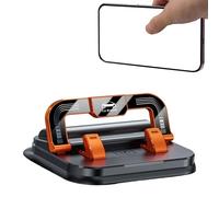 Wusideday Phone Mount for Car - Vehicle Number Plate Smartphone Mount - 2-in-1 Non-Slip Suction Phone Holder Number Plate for Truck, Vehicle, Daily, Commuting, Driving, Camping, Automotive