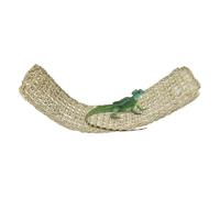 Wusideday Seagrass Mat | Parrot Natural Grass Woven Net Hammock,Decorative Chew Toys for Parrot Lovebird Macaw Conure Cockatoo Finch Canary Small Animals Exercise Playground Balcony