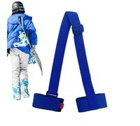 Wusideday Ski Strap & Pole Carrier, Ski Carrier Strap - Nylon Adjustable Ski Carrier Carrying Ski Straps - Portable Comfortable Binding Strap Shoulder Ski Holders