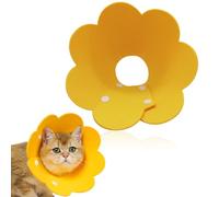 WUSJCOF 1PCS Elizabethan Cat Recovery Collar, Adjustable Size, Soft, Lightweight, Anti Bite, Pet Collar (for Dog Cat, Wound Recovery)