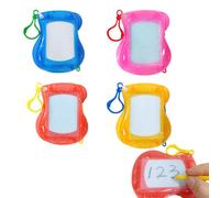 WUSJCOF 4 Pcs Mini Magic Chalkboard Keyring, Birthday Party Gifts for Children, Useful Gift Ideas, Lottery Prizes, Little Gifts for Children