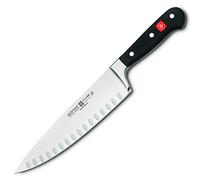 Wusthof 20 cm Cooks Knife with Hollow Edge, Black