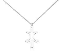 WUSUANED Five Fingered Hand Necklace Greek Goddess Jewelry Religion Faith Gift Greek Mythology Gift, Stainless Steel, No Gemstone
