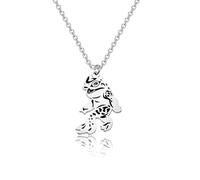 WUSUANED Frogman Necklace Folklore Creature Jewelry Frog Myth Gift Monster Lover Gift, Stainless Steel, No Gemstone