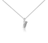 WUSUANED Funny Coffee Cup Necklace TV Show Inspired Jewelry Coffees Wish Gift Rory Fans Gift, L, Alloy Steel, No Gemstone