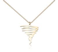 WUSUANED Funny Hurricane Necklace Storm Tornado Chaser Jewelry Hurricane Gift Meteorology Gift, Stainless Steel, No Gemstone