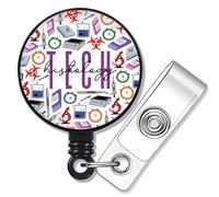 WUSUANED Histologist Badge Reel Histology Technician Gift Histology Assistant Badge Holder Pathology Workers Gift (Histology Tech BR)