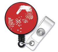 WUSUANED Microbiologist Badge Reel Bacteria Petri Dish Badge Holder Biologists Badge Clip Bacteria Science Lab Gift (Microbiology Bacteria BR)