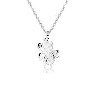 WUSUANED Spooky Fresno Aliens Necklace Alien Lover Gift Mythical Creature Gift, Stainless Steel, No Gemstone