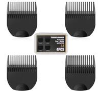 Wusuker 4 Professional Hair Trimmer Guards Cutting Guides Fits for Manscaped The Lawn Mower 3.0, Trimmer Guards Cutting Lengths from 1/8 -1/2 Inch Fit The Lawn Mower 3.0 Trimmer