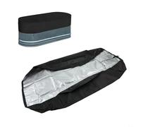 Wusvive Cold Plunge Tub Cover, Pool Cover for Horse Trough and Water Tank, 210D Oxford Cloth for Sun Protection, with Drawstrings and Hook Rope for Outdoor Farm Use(180 * 60 * 30cm)