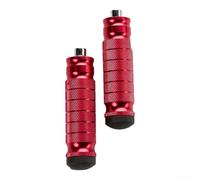 Wusvive Motorcycle Rear Foot Pegs Folding Passenger Step CNC Aluminum Alloy | CNC Aluminium Alloy, Foldable Design, Serrated Grip, 8.5mm Pin, Easy Bolt-on Fit For Street & Off-road for bikes