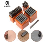 WUTA 27/36Pcs Alphabet Stamp Set Number & Letter Stamping Punch Kit Steel Die Embossing DIY Jewelry Metal Leather LOGO 3mm Uppercase Set C 36pc