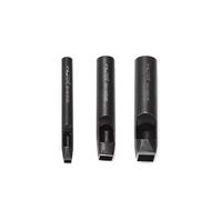 WUTA 3-Piece Square Hollow Punch Set, Steel Square Hole Punch Tool for Leather Craft Belts Watch Straps Rubber Paper Fabric(6 * 6+12 * 12+15 * 15mm)