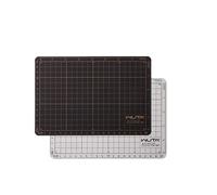 WUTA A5 Self-Healing Cutting Mat for Sewing & Leather Craft, Double-Sided PVC Durable Non-Slip Mat for DIY Quilting Scrapbooking, 22x15cm