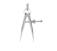 WUTA High Polished Spring Wing Divider, 304 Stainless Steel Adjustable Spacing Compass for Leatherwork, Jewelry Making(Small)