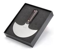 WUTA Professional Leather Craft Tool, Ultra Sharp Round Cutter for Precise Skiving & Smooth Cutting, Ergonomic Handle for DIY & Leatherworking（3# 5 in）