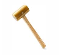 WUTA Rawhide Mallet, Leather Craft Hammer for Stamping & Jewelry Making,48mm Head Diameter
