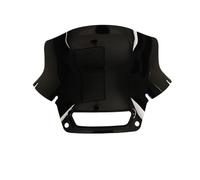 WUTBHGQXWIP 8.5inch Height Windscreen Windshield Compatible With Harley Softail Low Rider ST/FXLRST & El Diablo FXRST 2022-2024(Solid Black)