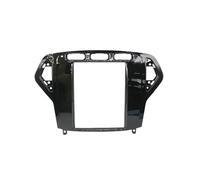WUTBHGQXWIP 9.7 Inch 2 Din Car Radio Fascias Compatible With FORD MONDEO 2007-2010 Tesla Style Multimedia Frame Video Player Navigation DVD Panel Trim(Black Frame)