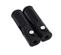 WUTBHGQXWIP CNC Universal Motorcycle Motorbike Folding Foot Pegs Rear Set Rest Racing Compatible With BMW Honda Kawasaki Yamaha Suzuki(Black)