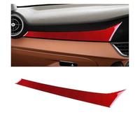 WUTBHGQXWIP Compatible With Alfa Romeo Giulia 15-25 Car Center Console Dashboard Co-pilot Panel Trim Stickers Tuning Accessories(RHD Red)