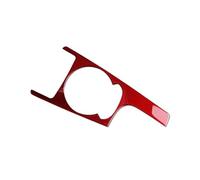 WUTBHGQXWIP Compatible with Audi TT 2008-2014 8J 8N MK2 MK3 MK1 TTRS 2013 2012 2011 2010 2009 Central Control Gear Shift Panel Carbon Fiber Sticker(Red,Right Hand Drive)
