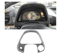 WUTBHGQXWIP Compatible With LEXUS IS 1999-2005 Carbon Fiber Car Center Console Instrument Screen Frame Trim Cover Decoration Sticker