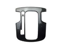 WUTBHGQXWIP Inner Real Carbon Fiber Shift Knob Gear Cover Trim Panel Frame Styling Accessories Compatible With Kia K3 2016 2017(B)