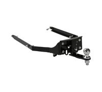WUTBHGQXWIP Motorcycle Black Vertical Reciever Trailer Hitch Compatible With Honda Goldwing 1800 GL1800 2018-2024