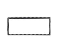 WUTBHGQXWIP Soft Carbon Fiber Car Navigation Screen Frame Cover Trim Sticker Compatible With Land Rover Defender 90 110 130 2022-2024
