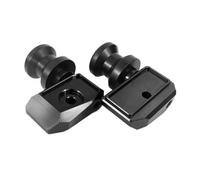 WUTBHGQXWIP Swingarm Spools Sliders Stand Bobbins Black Red 1 Pair Compatible With Honda GROM MSX125 2013-2020(Black)