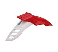 WUTBHGQXWIP Universal Motocross Mudguard Front Fender Compatible With Honda Yamaha Suzuki Kawasaki DRZ DR KX KLX EXC XCW XT WR YZ YZF TW Dirt Bike(White Red)