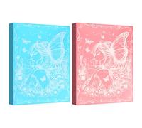 wutfuooo 2 Pack A3 Diamond Painting Storage Book, 60 Pages Art Portfolio Diamond Art Storage Large Art Folder - Suitable for 12x16 inch Diamond Painting