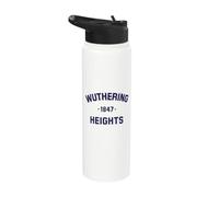 Wuthering Heights by Emily Bronte - Booklover Stainless Steel Insulated Water Bottle